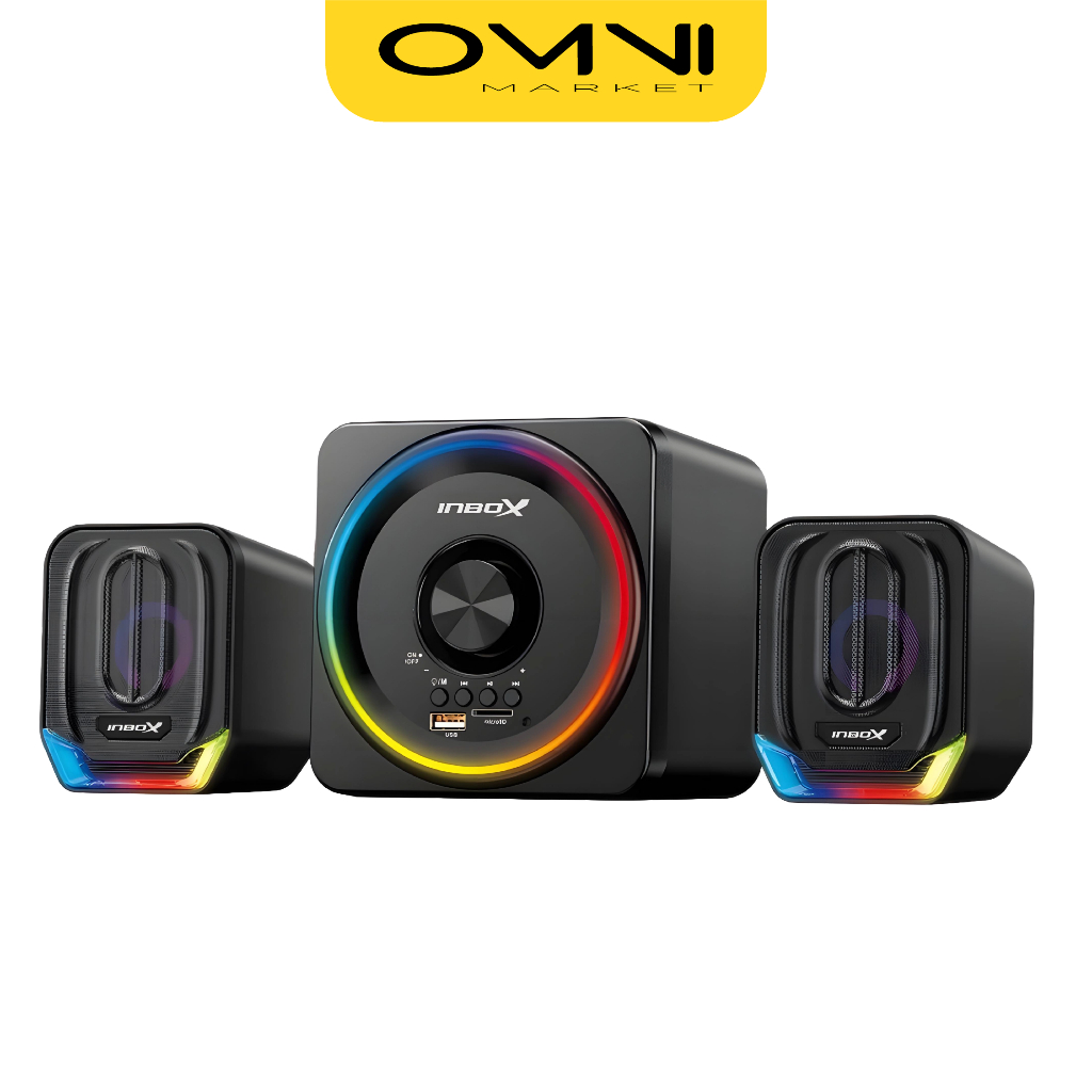 Speaker Bluetooth Bass Komputer/Laptop Aktif Inbox BTS310 FM Radio, USB, TF Card