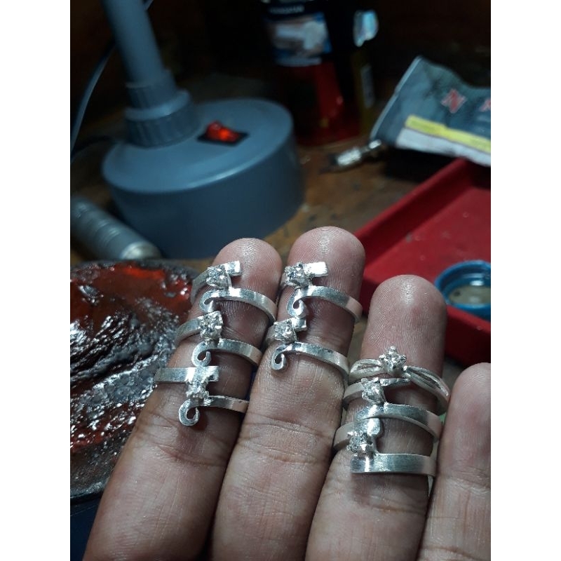 Cincin Berlian Mata Satu