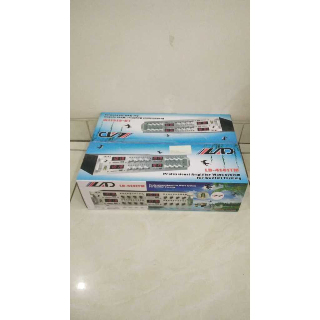 AMPLIFIER WALET LAD LD4141TM AMPLI LD 4141TM 8 CHANNEL LAD 4141 TM