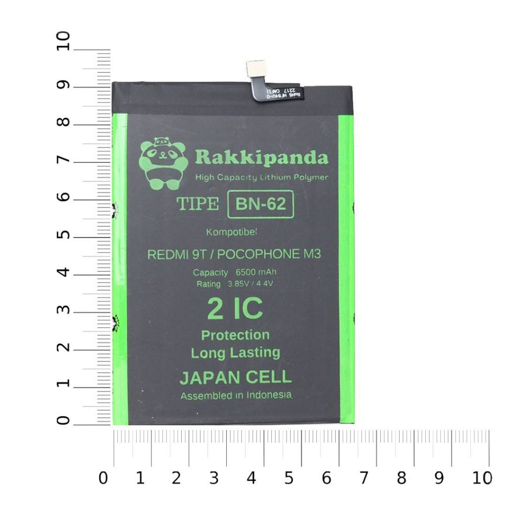 batre redmi 9t bn62 rakkipanda / baterai pocophone m3 rakkipanda / batre rakkipanda bn62
