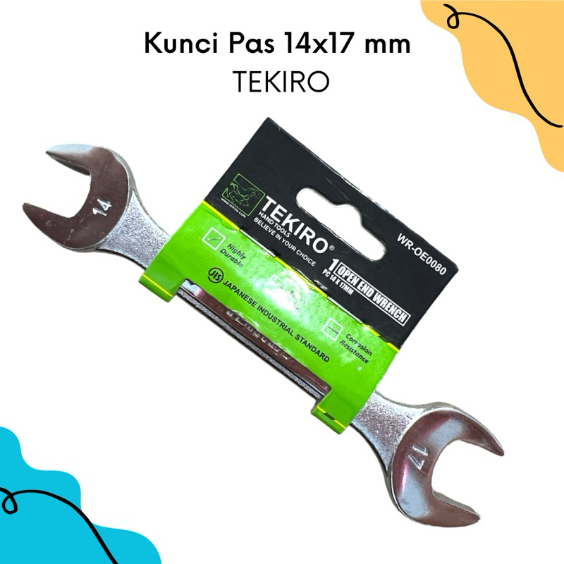 Tekiro Kunci Pas 14x17mm | Kunci Pas Tekiro 14x17mm | Kunci Pas 14x17mm | Kunci Pas Murah