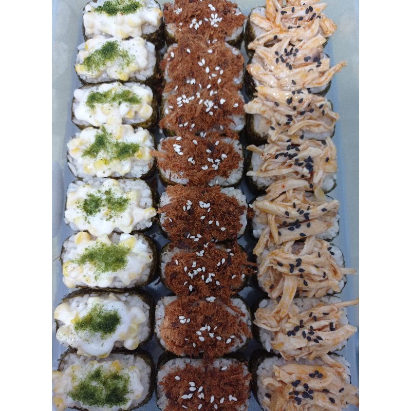 

gunkan sushi toping/aneka toping enak termurah