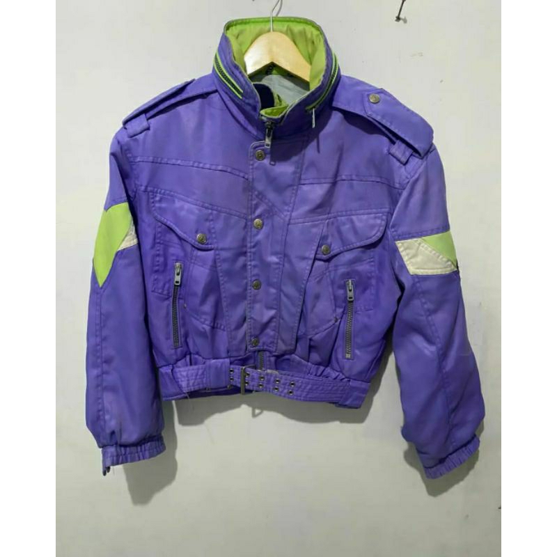 jaket ski racing vintage