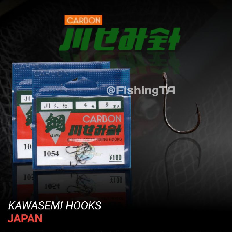 KAIL PANCING CARBON AR JEPANG 1054 KAWASEMI HOOK 0.5 - 12