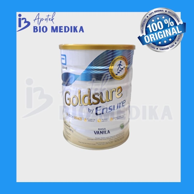 Goldsure by Ensure Rasa Vanila 900gr