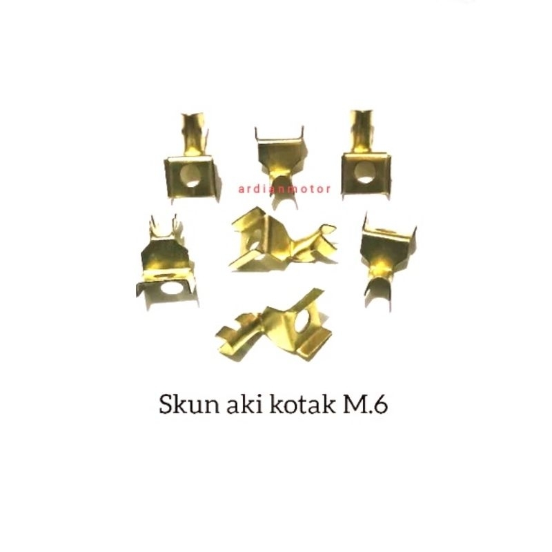 Skun Sekun Aki Kotak Kuningan/Skun Sekun Aki Accu/Skun Sekun Aki Kotak Kuning/Skun Sekun Kotak High 