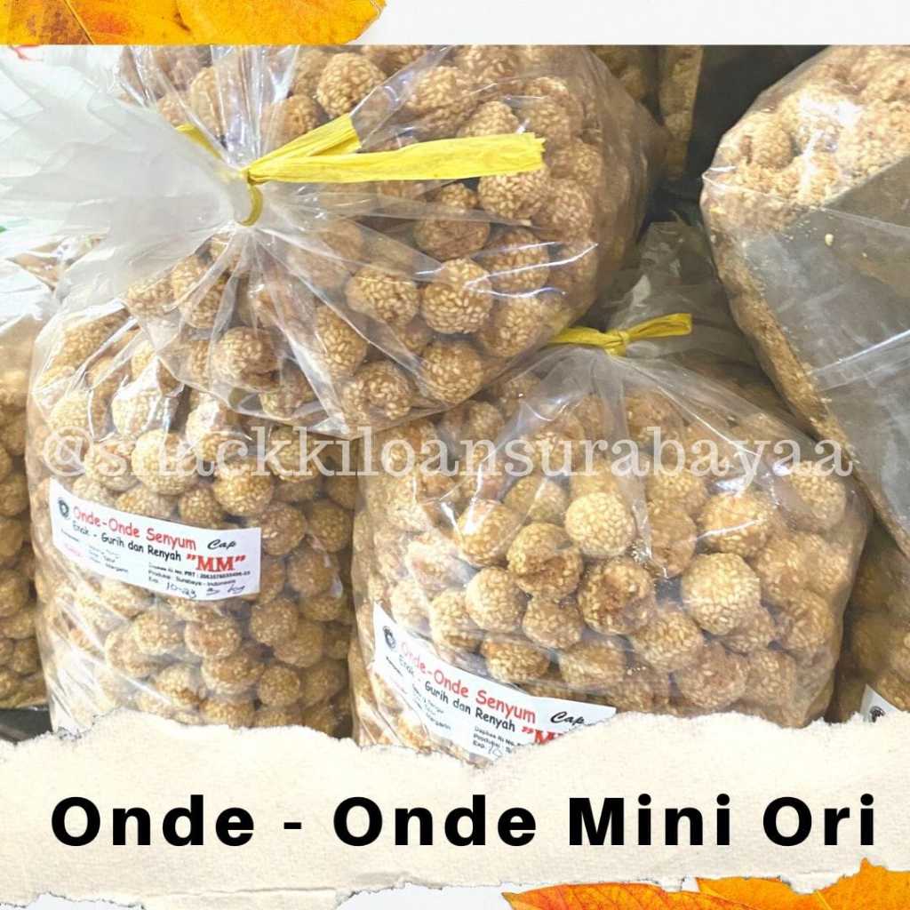 

Onde-Onde Mini 1 BALL ( 2 KG )/ Snack Kiloan Murah/ Mak E Dor