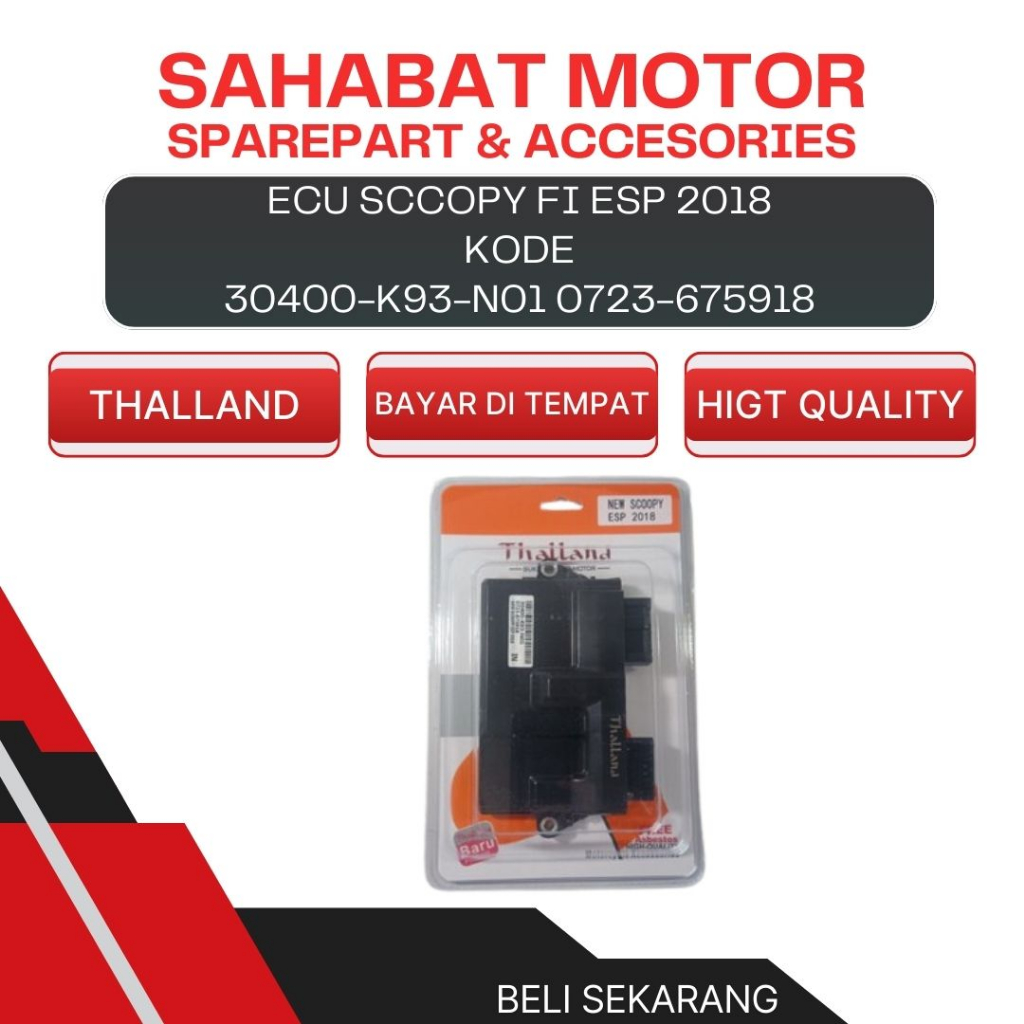 ECU SCOOPY FI ESP 2018 THALLAND