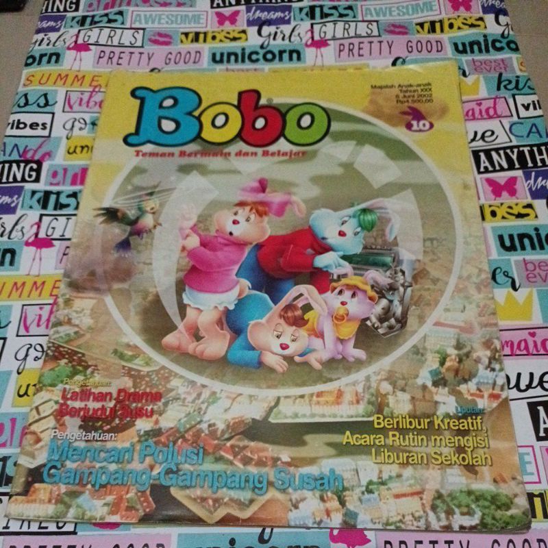 Majalah Bobo No 10 tahun 2002