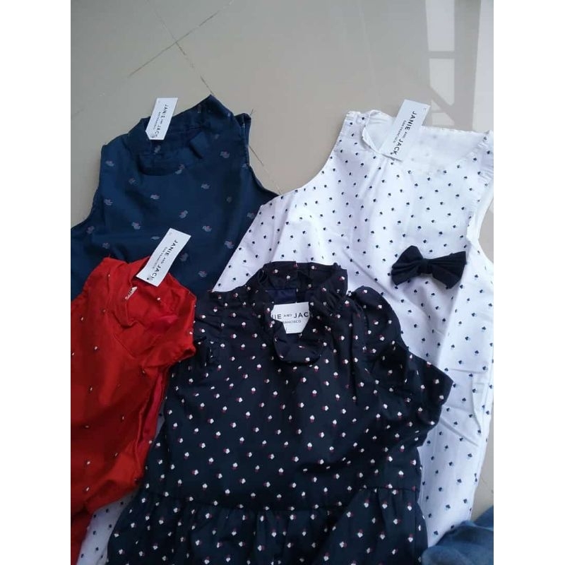 Dress anak Janie and jack Dress Cantik Janie&Jack Motif Bunga