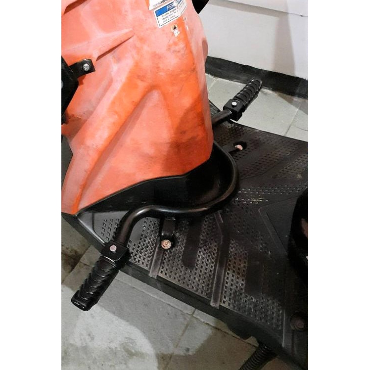 Besi Pijakan Kaki Depan X-Ride XRide X Ride 115 Lama Lenkap Footstep Satu Pasang - Sandaran Dudukan 