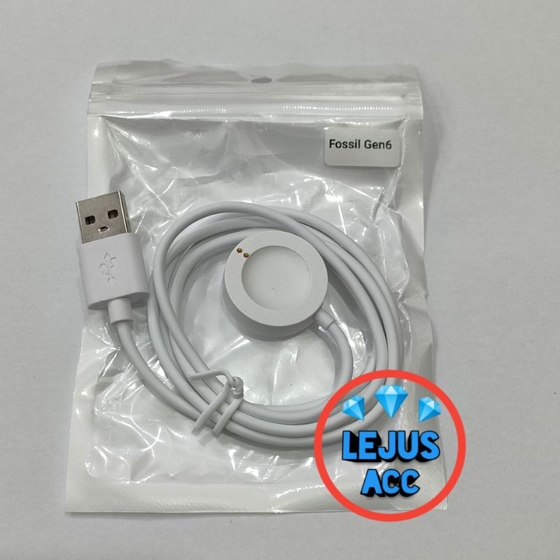 Dock Charger Magnetic Smart Watch Jam Fosil Gen 4 - Gen 5 - Gen 6