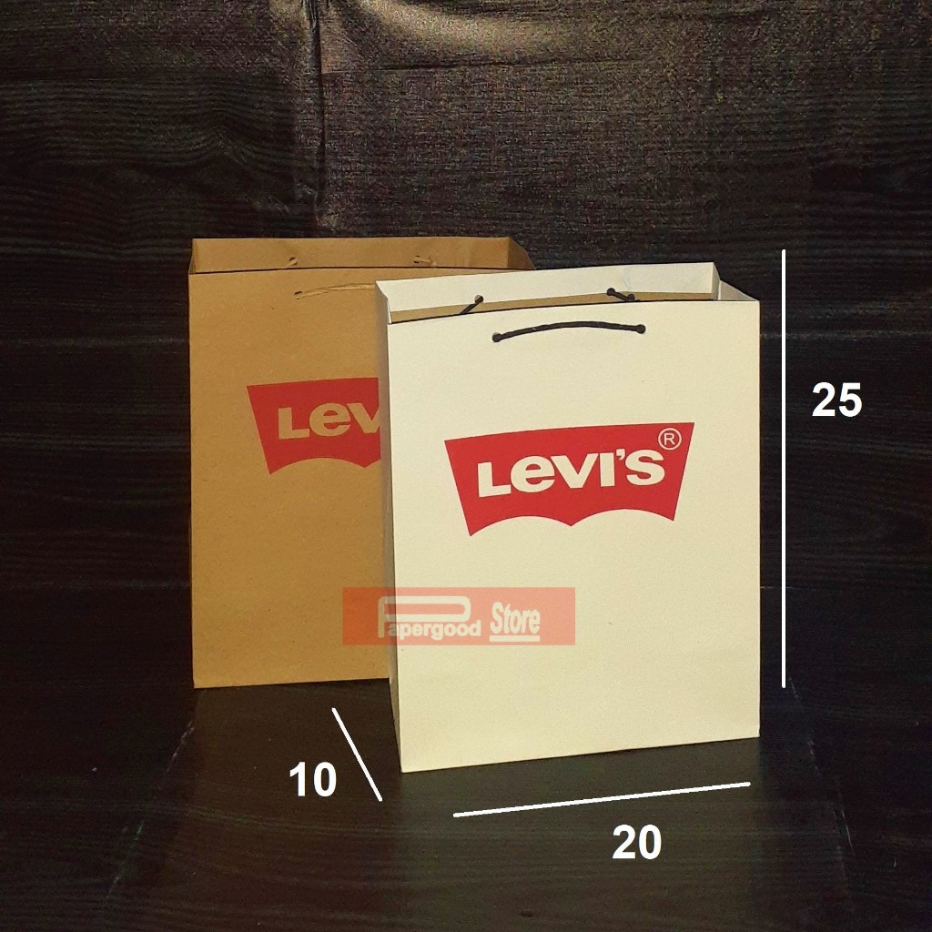 

Promo Paper bag Levis premium small