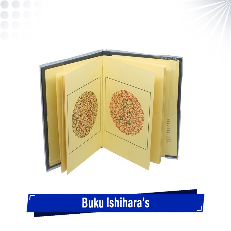 

Buku Ishihara Book 14 Plates | Buku Tes Buta Warna