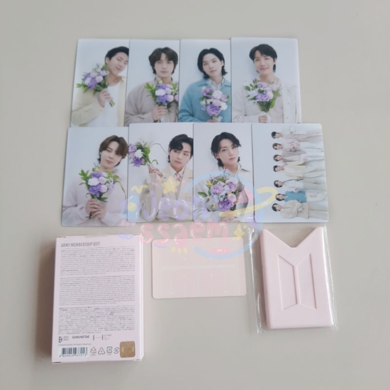 [🇰🇷] Sharing PC Photocard Army Membership Gift Kit GO Group Order Fullset Official BTS Merch Outbox 