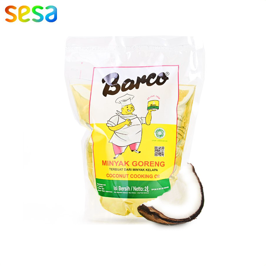 

☍✭✽ Barco - Minyak Kelapa Pouch 2 L Kirim Sekarang