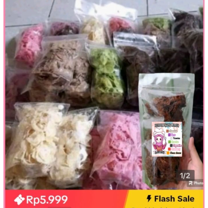 

Dijual [85 GRAM] KERIPIK PISANG COKLAT LUMER DARI SNACK BUNDA ALFI (semua varian)