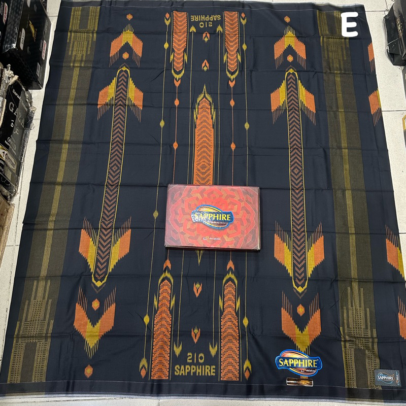 SARUNG SAPPHIRE PREMIUM ORI SARUNG SAPPHIRE SONGKET SARUNG SAPPHIRE JACQUARD SARUNG SAPPHIRE HITAM M