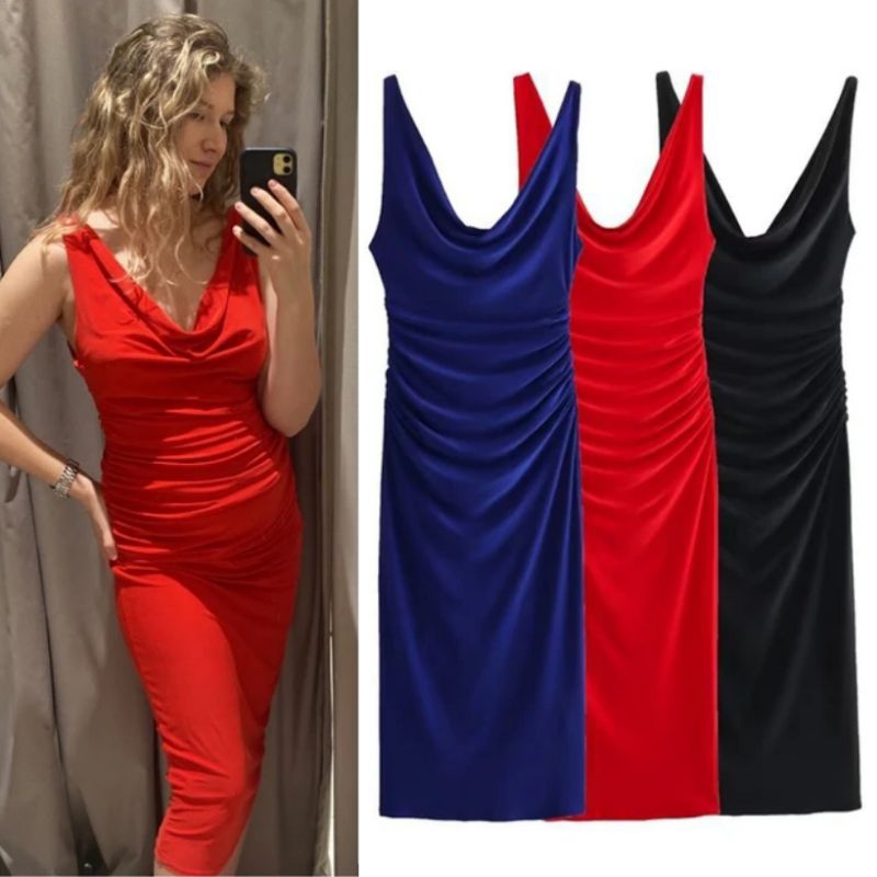 Wrinkle Dress  72653 (SALE)