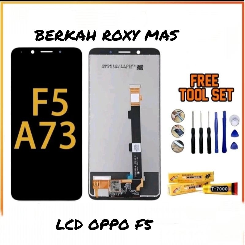 Lcd Fulset Touchscreen Oppo F5 Cph1723 Free Tools Lem Original