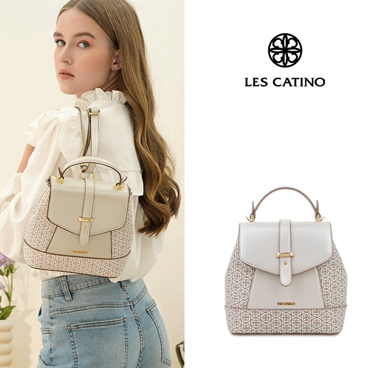 Harga Murah Tas Ransel Les Catino Gioryn Backpack Monogram ➼➳✿✯