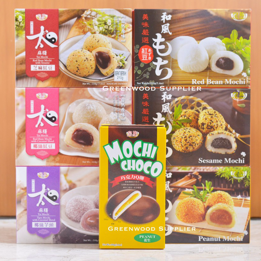 

Terupdate Royal Family Premium Mochi From Taiwan - All Variant - Red Bean Sesame Stok Banyak