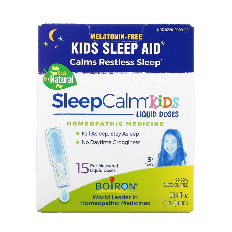 Boiron Kids Sleep Calm Liquid Doses 3+ Years Melatonin