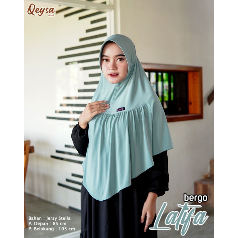 BERGO LATIFA ORI BY QEYSA HIJAB - Saqiya Muslimah Fashion Store -