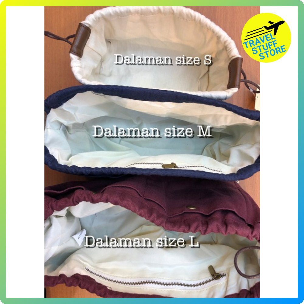 Bag organizer / bag in bag / dalaman tas / tali serut / tas dalam tas / Tas perapih / Tas organizer