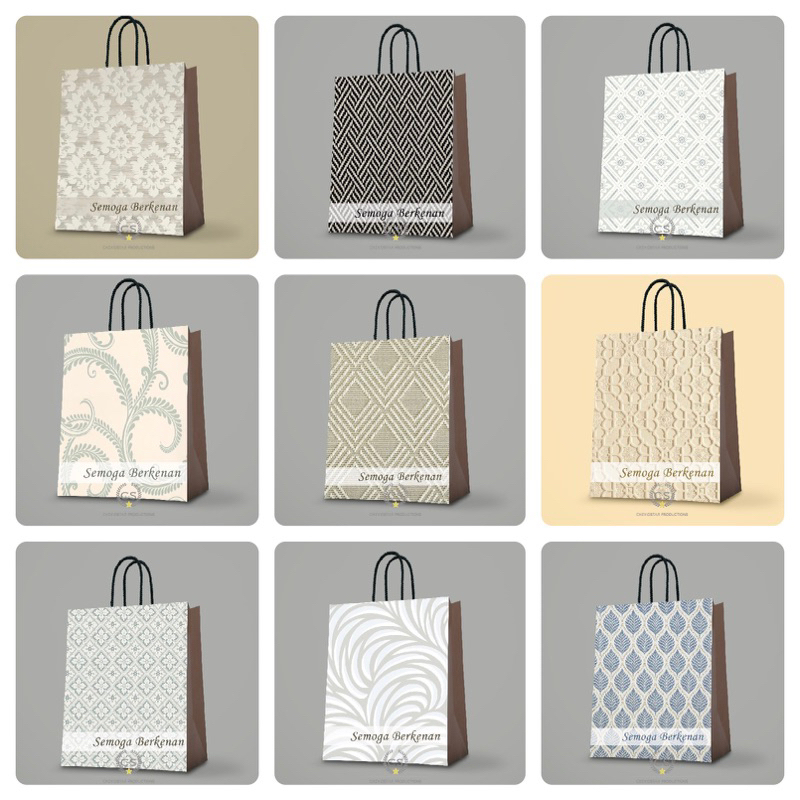 

Paper bag Custom Semoga Berkenan Goodie Bag Hampers Bisa Ganti Tulisan