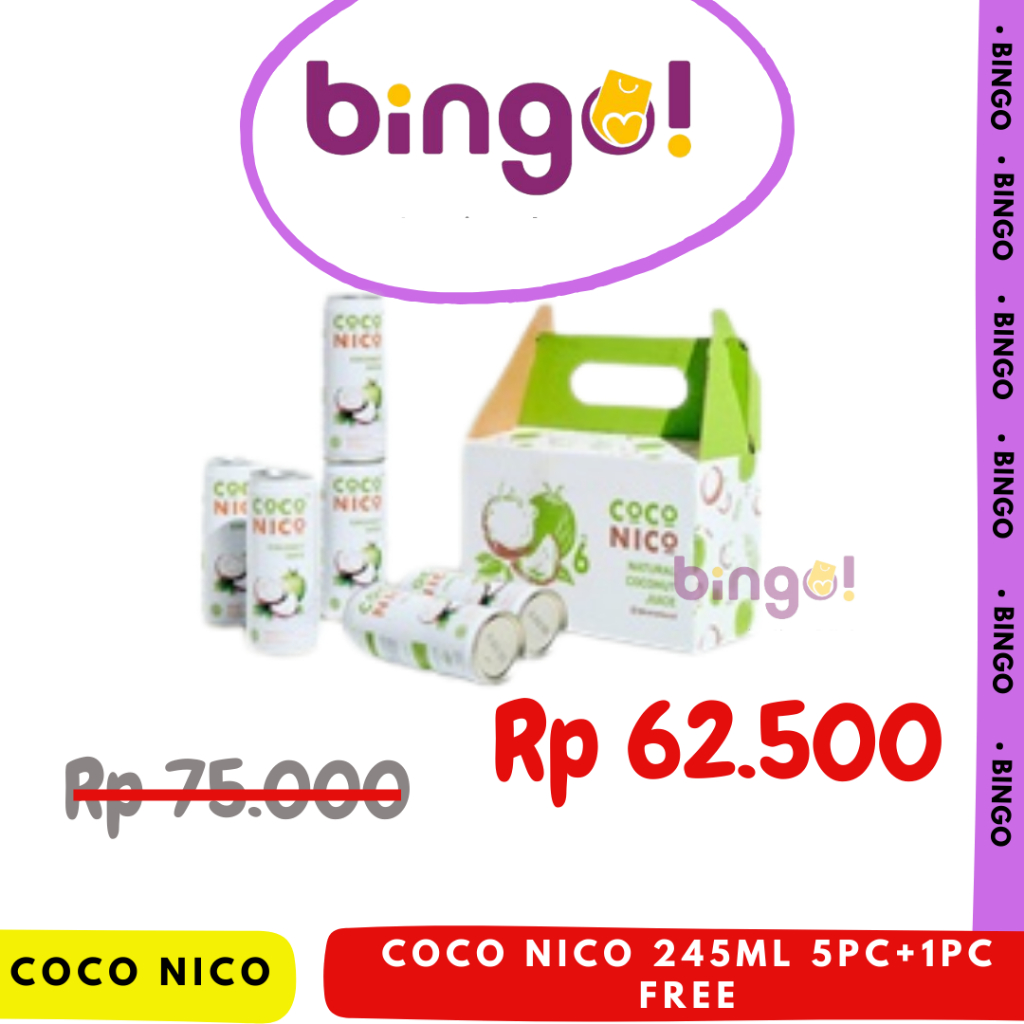 

Coco Nico 245ml Beli 5pc Gratis 1pc