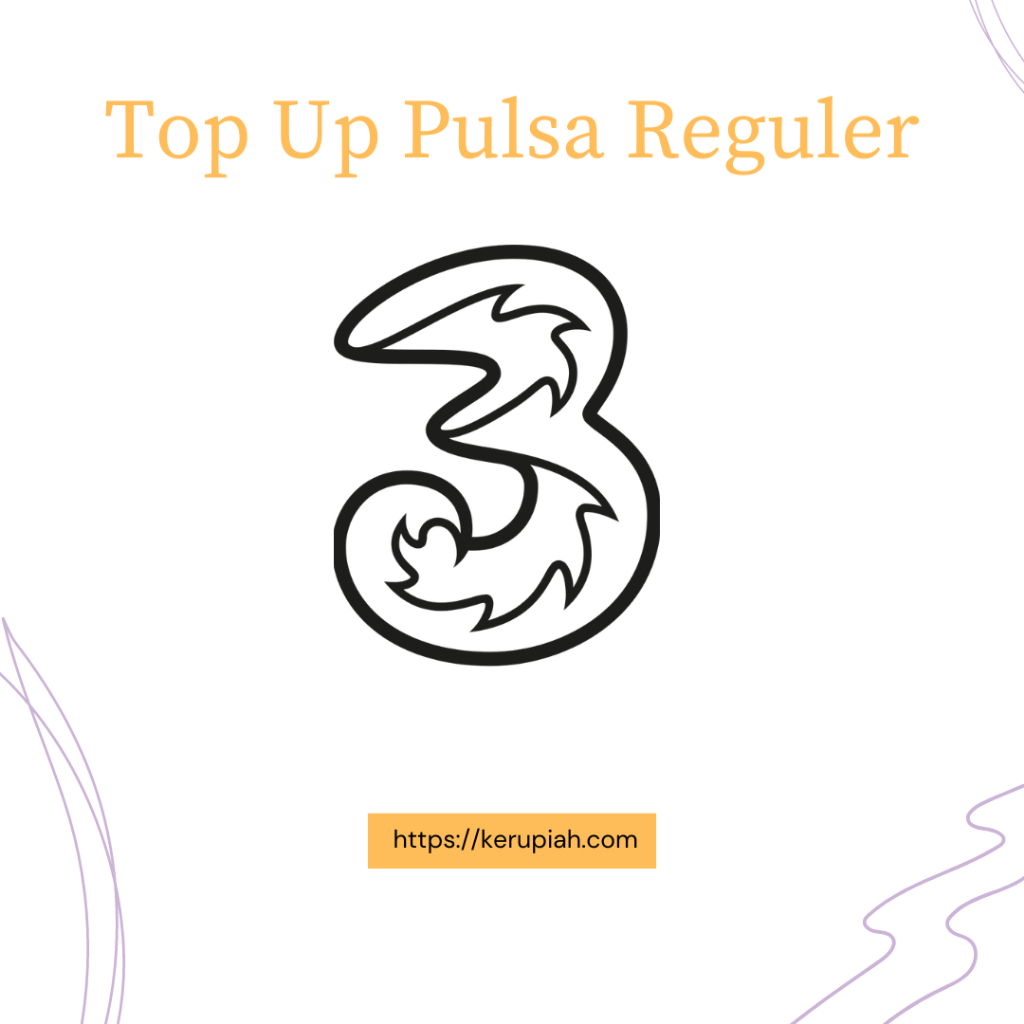 Isi Ulang Pulsa Reguler 10k - 50k Tri