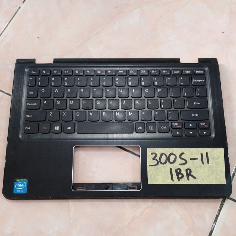 casing upper case keyboard palmrest notebook laptop lenovo ideapad 300s 11ibr 300s-11ibr 11 ibr