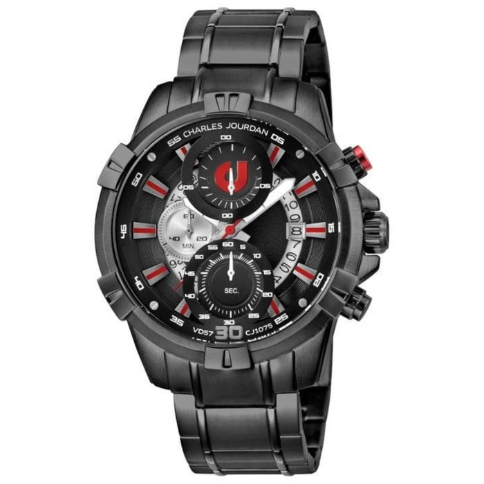 Charles Jourdan CJ1075-1732C-Jam Tangan Pria Original