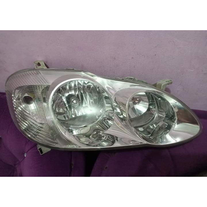 headlamp lampu depan toyota corrola altis 2001 2002 2004 2005