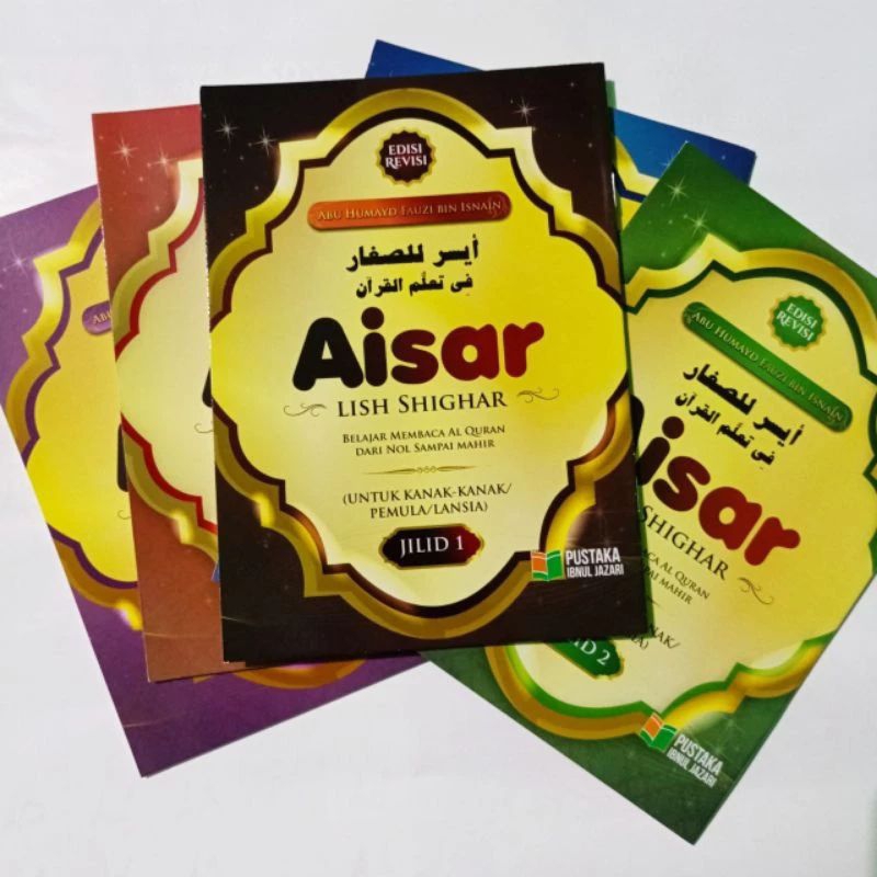 Aisar - Belajar Membaca Al-Quran Dari Nol Sampai Mahir ( Jilid 1 - 5 )