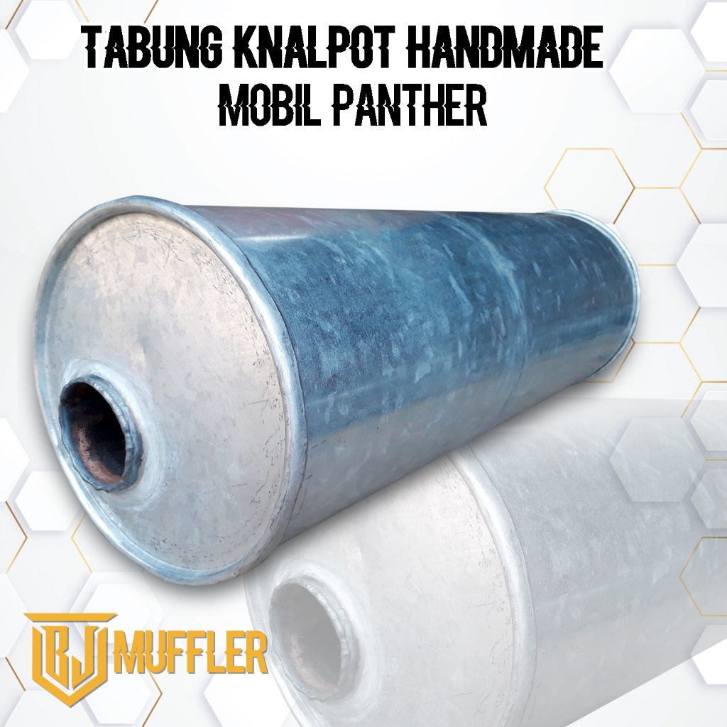 Tabung Knalpot Galvanis untuk Mobil Panther Gendangan Standar