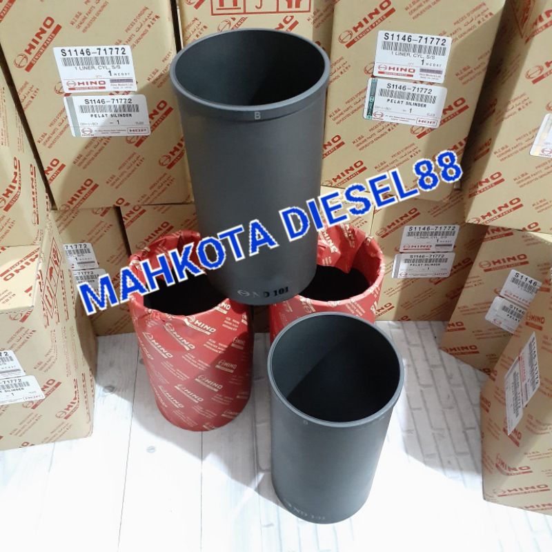 LINER SET DUTRO HT130 LINER  BIBIR HT130 130 HT HINO DUTRO