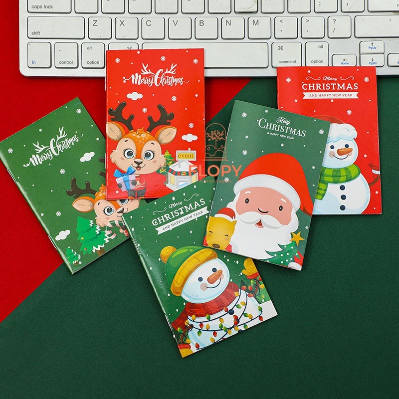 

Buku Tulis Kecil Natal / Notebook Merry Christmas / Buku Catatan