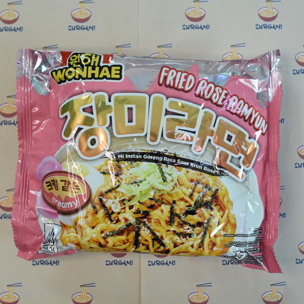 Wonhae Fried Rose Ramyun 120gr