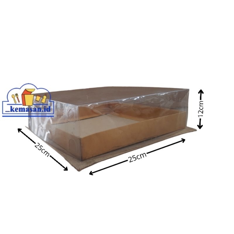 

BOX TUTUP MIKA ALAS COKLAT HARDBOX 25x25x12CM-F