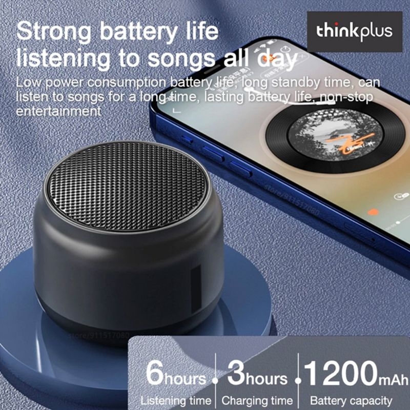 Lenovo Thinkplus K3 Bluetooth portable speaker microphone HIFI black