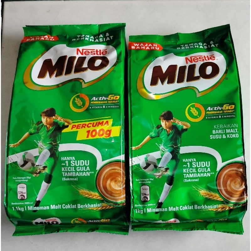 

Milo 1kg & 1,1kg Original
