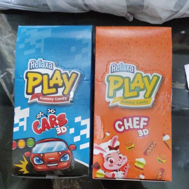 

Relaxa Play Gummy Candy 1 box isi 12 pcs