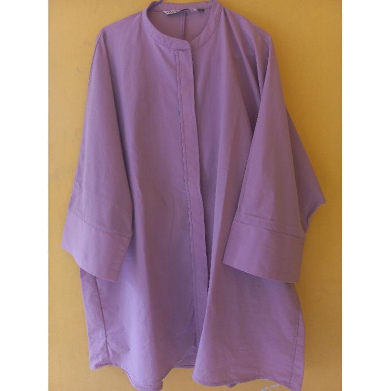 KEMEJA BATWING ZYANA SHIRT BY HEAVEN LIGHTS ORIGINAL PRELOVED