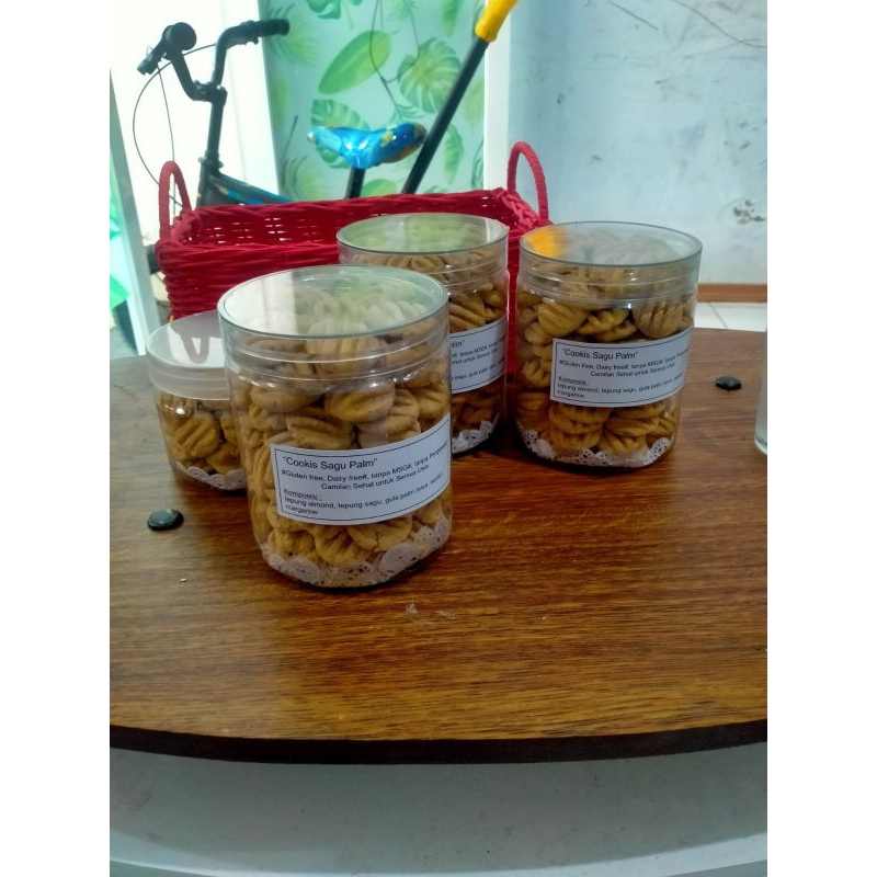 

COOKIES SAGU PALM (220 gr) GLUTEN FREE/DAIRY FREE/MSG FREE