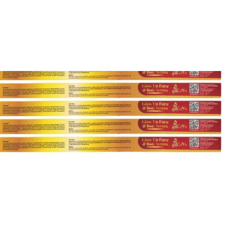 

Label Samping Stiker Pot Krem Grya Beauty ukuran 30 gram ECER