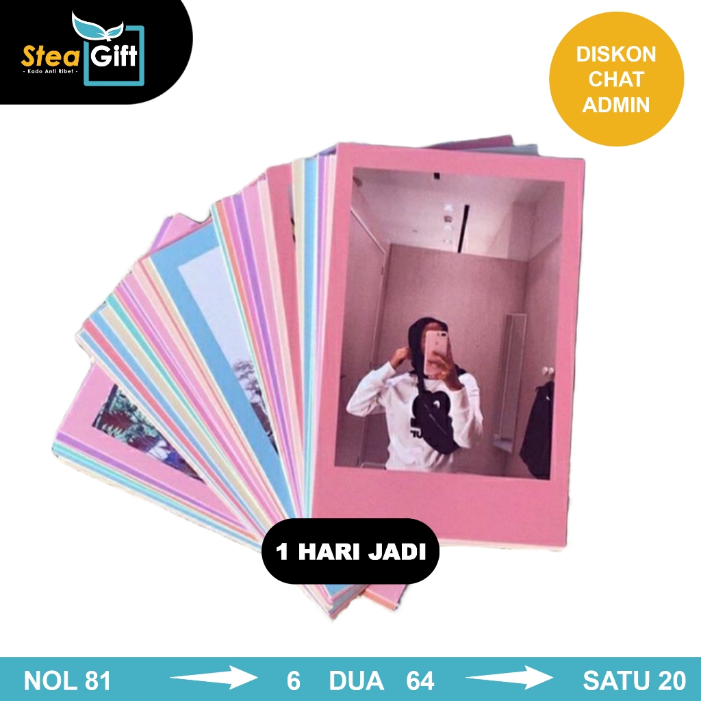 CETAK POLAROID TANPA MINIMAL ORDER POLAROID 2R POLAROID CUSTOM BISA SEHARI JADI I
