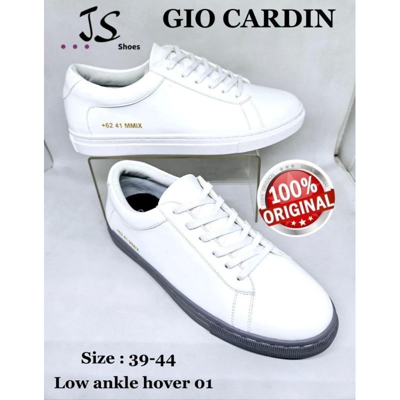 GIO CARDIN LOW ANKLE HOVER 01 - SEPATU SNEAKERS TALI PRIA DEWASA MERK GIO CARDIN ORIGINAL
