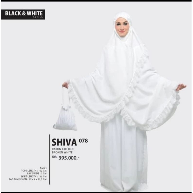 Mukena Putih Tatuis Shiva 078 BW